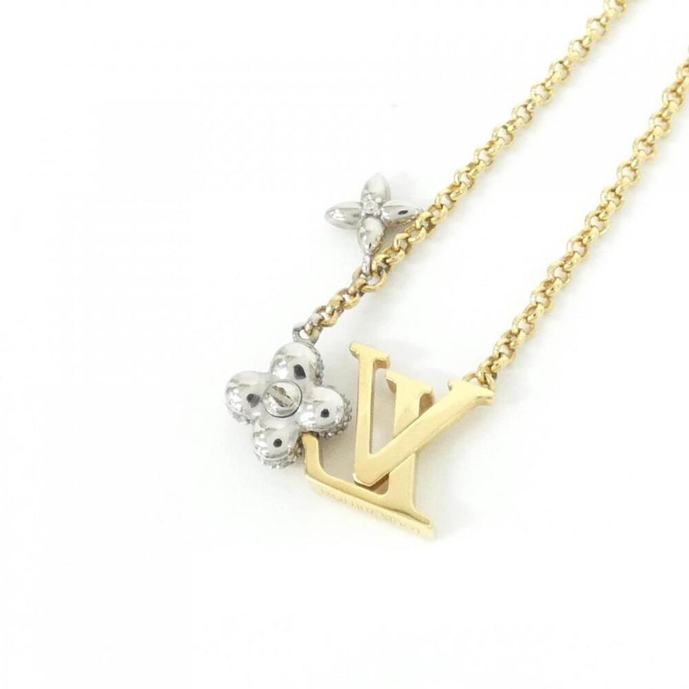LOUIS VUITTON Gold Necklace - Picture 4 of 6